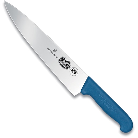 Swiss Army Brands Victorinox 40454 Kitchen Fibrox Pro - Haccp Blue Chef'S - Straight, 10In Blade VIC-5.2002.25